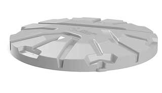 Крышка колодца серая тип II