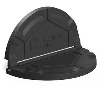 Крышка колодца складная черная тип II