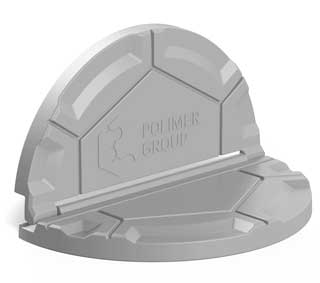 Крышка колодца складная серая тип II