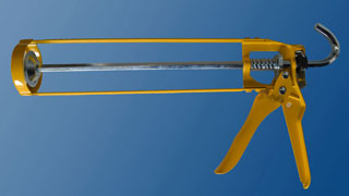 Пистолет под герметик Soudal DIY желтый