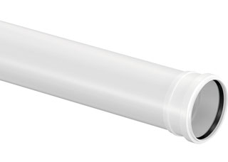 Труба бесшумная для внутренней канализации - 50 мм, длина 250 мм