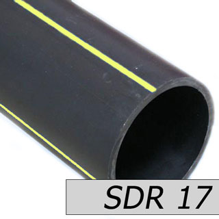 Труба ПНД газопроводная ПЭ-100 SDR 17 225 мм