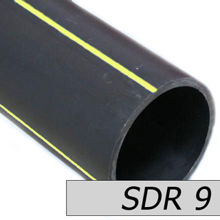 Труба ПНД газопроводная ПЭ-100 SDR 9 110 мм